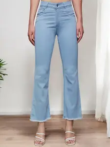 Miss Chase Women Bootcut High-Rise Stretchable Jeans