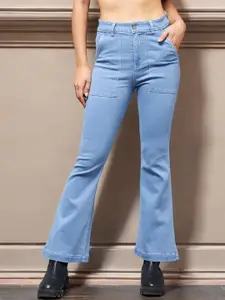 Miss Chase Women Bootcut High-Rise Stretchable Jeans