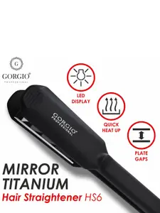 GORGIO PROFESSIONAL Mirror Titanium Hair Straightener - HS6