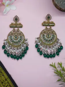 Niscka Gold-Plated Circular Chandbalis