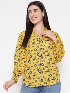 BAESD Women Classic Floral Opaque Printed Casual Shirt