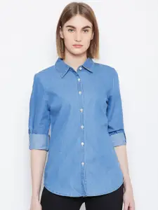 BAESD Women Classic Opaque Casual Shirt