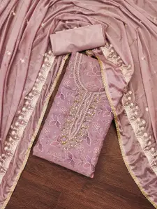 KALINI Embroidered Unstitched Dress Material