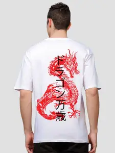 ADRO Men Printed Applique T-shirt