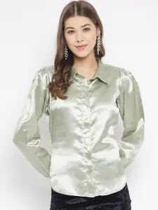Bitterlime Women Standard Opaque Formal Shirt