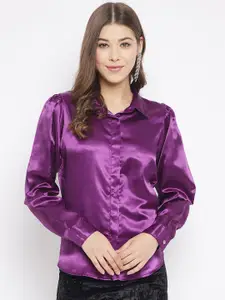 Bitterlime Women Standard Opaque Formal Shirt