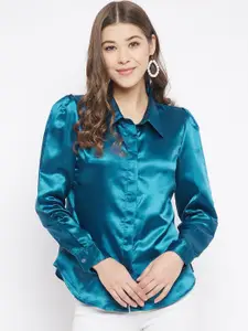 Bitterlime Women Standard Opaque Formal Shirt