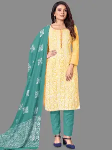 LADY SHOPI Geometric Printed Unstitched Dress Material