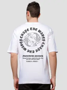 ADRO Men Typography Printed T-shirt