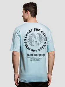 ADRO Men Typography Printed T-shirt