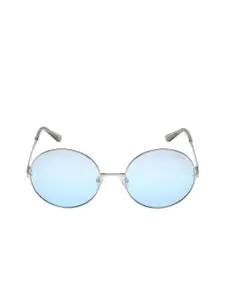 GUESS Women Round Sunglasses with UV Protected Lens GUS76145910XSG