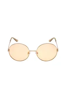 GUESS Women Round Sunglasses with UV Protected Lens GUS76145932ESG