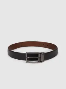 Van Heusen Men Textured Leather Formal Belt