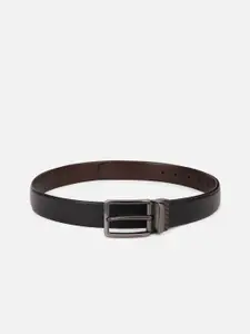 Van Heusen Men Textured Leather Formal Belt