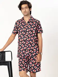 Gavin Paris Printed Shirt & Shorts