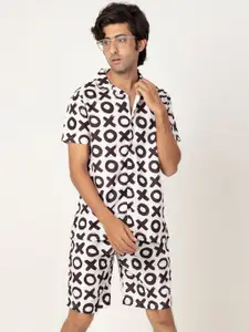 Gavin Paris Printed Shirt & Shorts