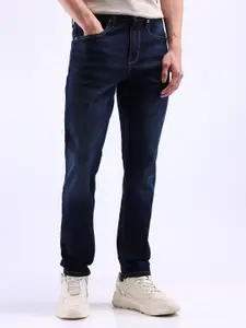 Flying Machine Men Tapered Fit Light Fade Stretchable Jeans