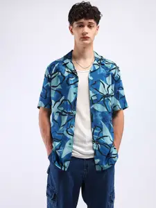 Flying Machine Men Floral Opaque Printed Casual Shirt