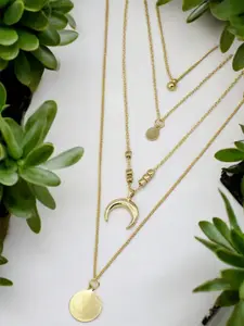 fabula Crystals Studded Layered Necklace