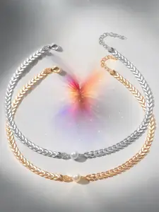 fabula Set Of 2 Choker Necklace