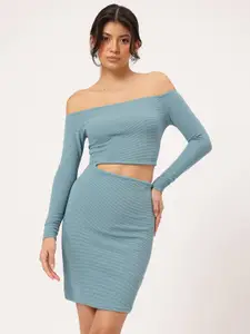 DressBerry Cut-out Bodycon Mini Dress
