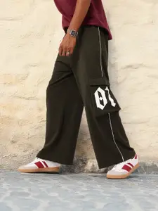 Kook N Keech Men Printed Flared Fit Track Pants