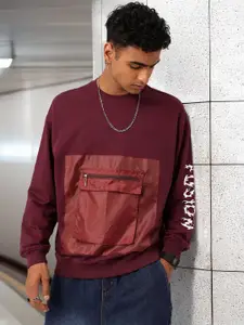 Kook N Keech Relaxed Fit Front Pocket Sweatshirt