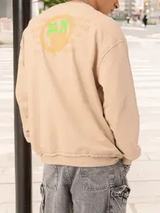 Kook N Keech Printed Relaxed Fit Cotton Terry Sweatshirt