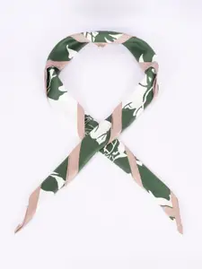 Beau Design Women Printed Satin Scarf