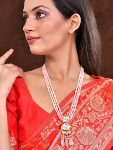 Silvermerc Designs Gold-Plated Pearls Layered Necklace