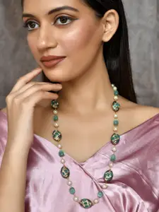 Silvermerc Designs Gold-Plated Beaded Necklace