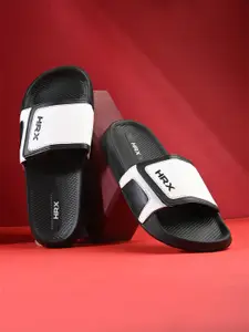 HRX by Hrithik Roshan Men Synthetic Velcro Sliders