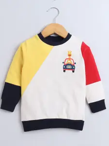 BUMZEE Boys Colourblocked Sweatshirt