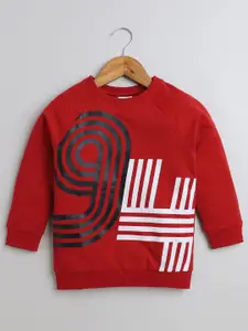 BUMZEE Boys Striped Sweatshirt