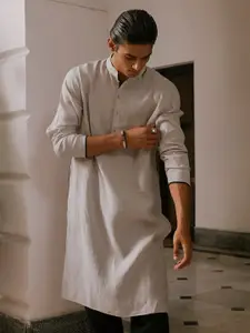 Andamen Mandarin Collar Straight Kurta