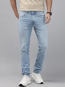 U.S. Polo Assn. Denim Co. Men Regallo Skinny Fit Mid-Rise Light Fade Stretchable Jeans