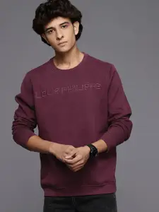 Louis Philippe Embroidered Sweatshirt