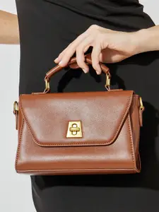 Styli Structured Twist Lock Satchel