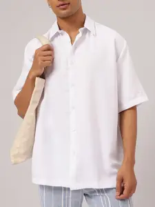 Kook N Keech Crinkled Oversized Casual Shirt