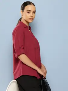 Chemistry Pure Cotton Formal Shirt