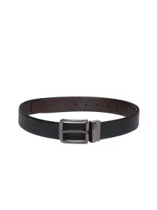 Peter England Men Textured Reversible Leather Belt