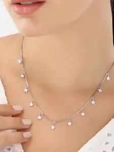 JUPRA Silver Shine Like a Star 925 Sterling Silver Necklace