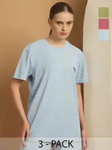 MACK JONNEY Women 3 Applique T-shirt