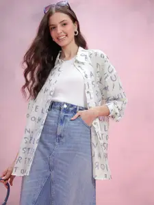 DressBerry Women Printed Casual Shirt