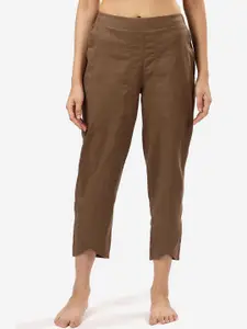 Domyos By Decathlon Women  Mid Rise Straight Lounge Pants