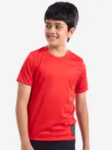 Domyos By Decathlon Boys Round Neck Short Sleeve T-Shirts