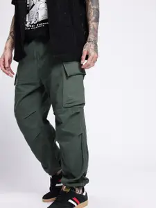 FCUK Men Street Vibe Toggle Hem Relaxed Fit Joggers