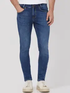 Mufti Men Skinny Fit Light Fade Stretchable Jeans