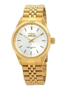 Invicta Men Dial & Stainless Steel Bracelet Style Straps Analogue Watch 29384