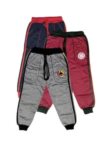 BAESD Boys Pack of 3 Mid-Rise Joggers